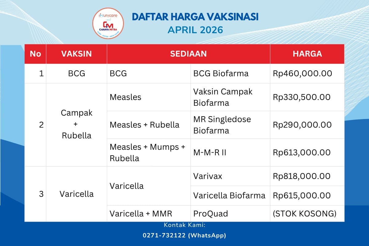 paket vaksin cahaya mitra solo