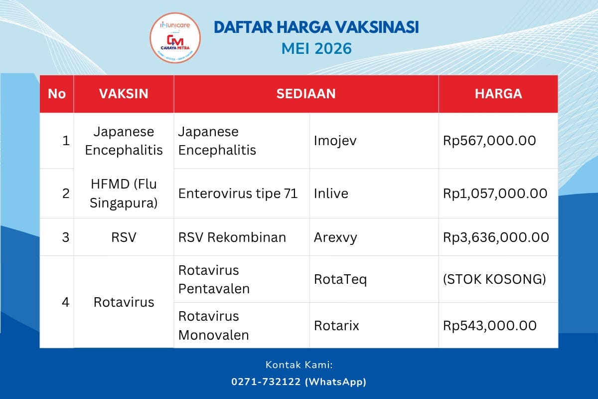 promo vaksin bulan mei 2026 klinik cahaya mitra solo