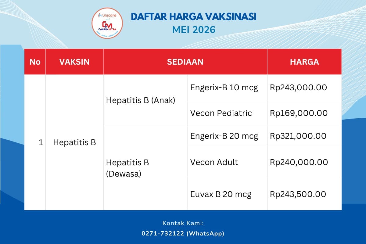 promo vaksin bulan mei 2026 klinik cahaya mitra solo