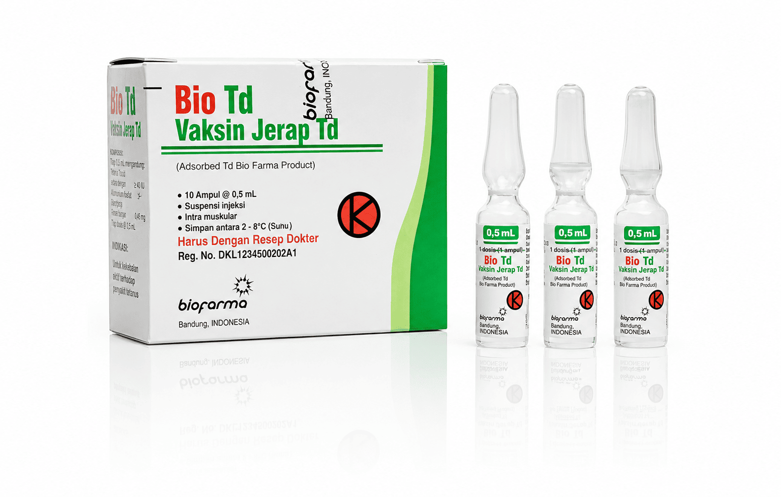 vaksin Bio TD klinik cahaya mitra solo