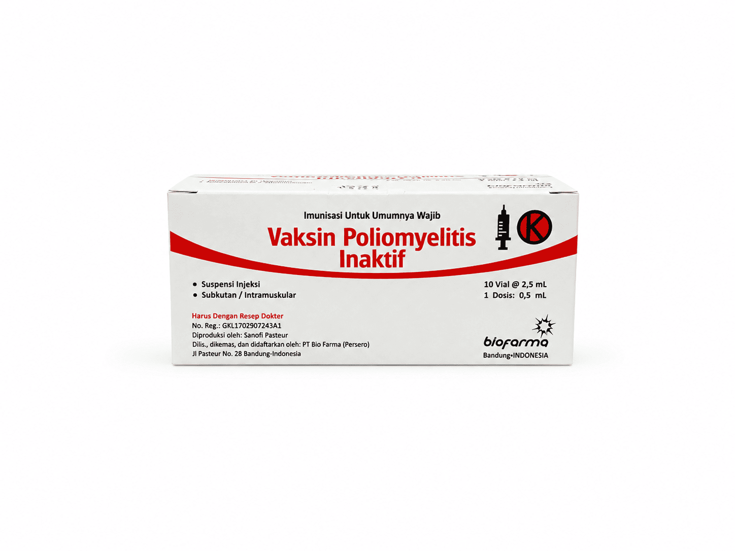 vaksin IPV klinik cahaya mitra solo